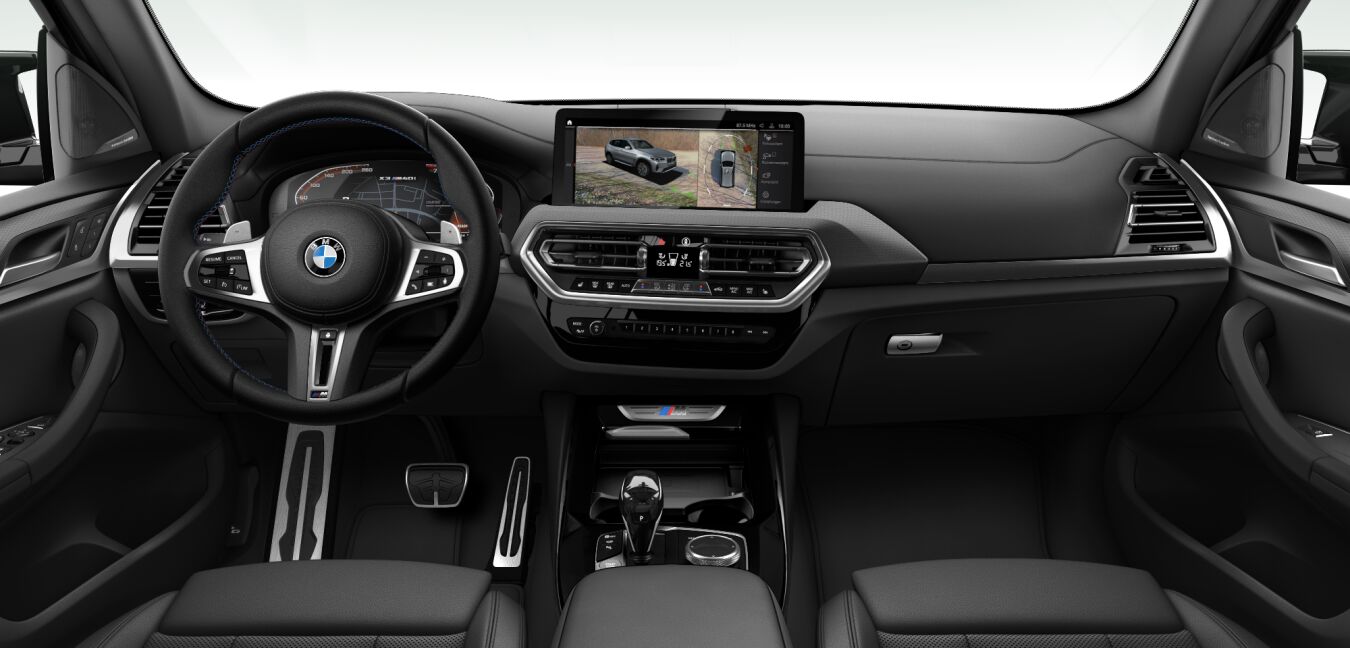 BMW BMW X im Innenraum von vorne
