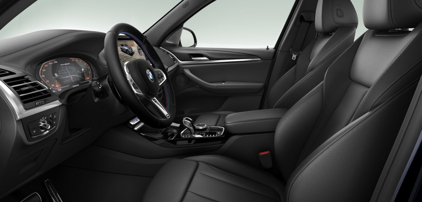 BMW BMW X im Innenraum seitlich
