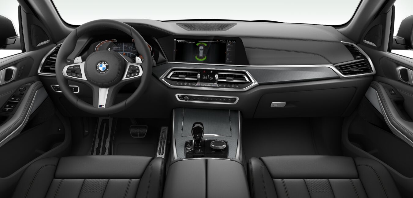 BMW BMW X im Innenraum von vorne