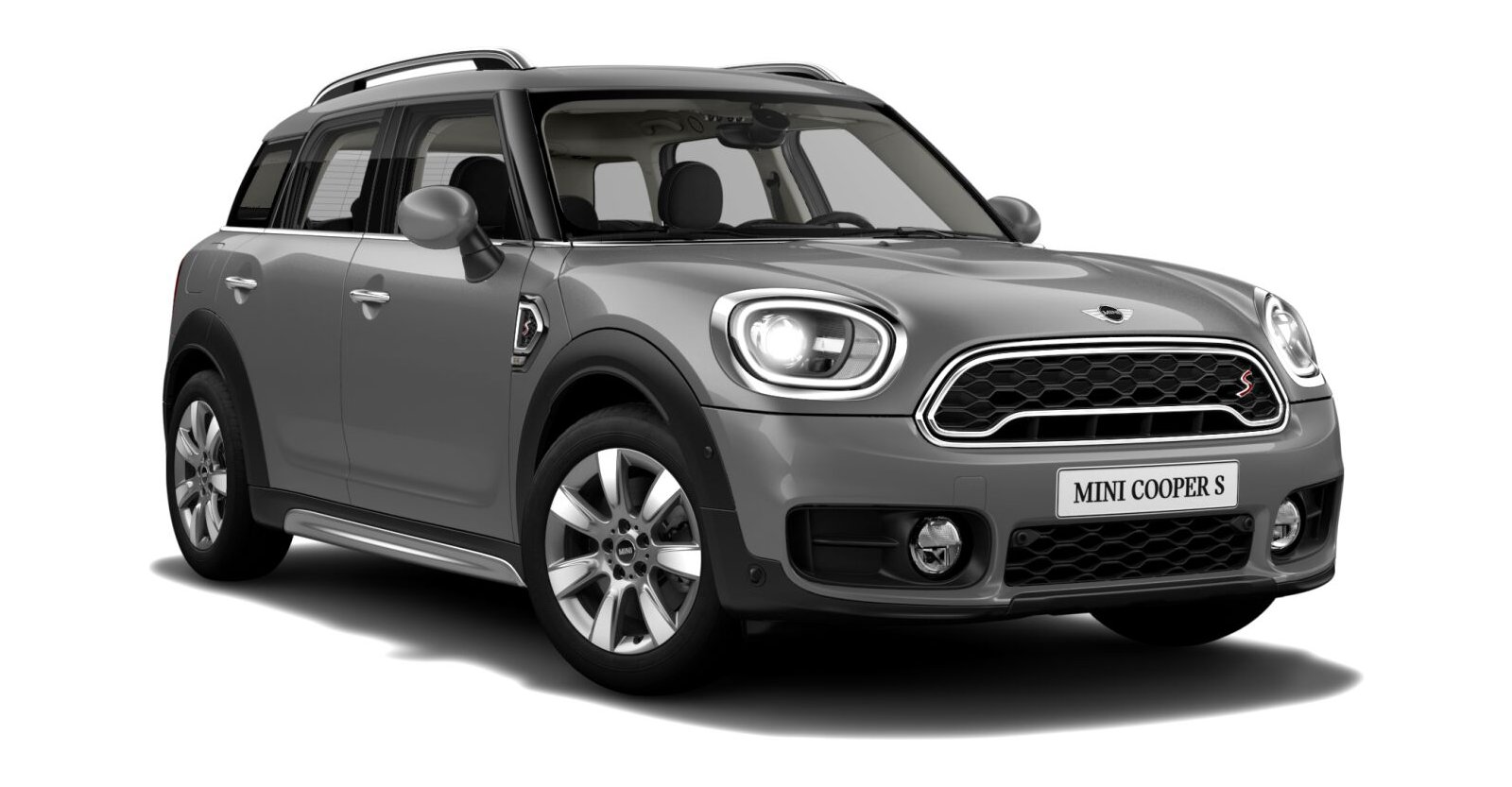 MINI MINI Countryman in Grau von vorne