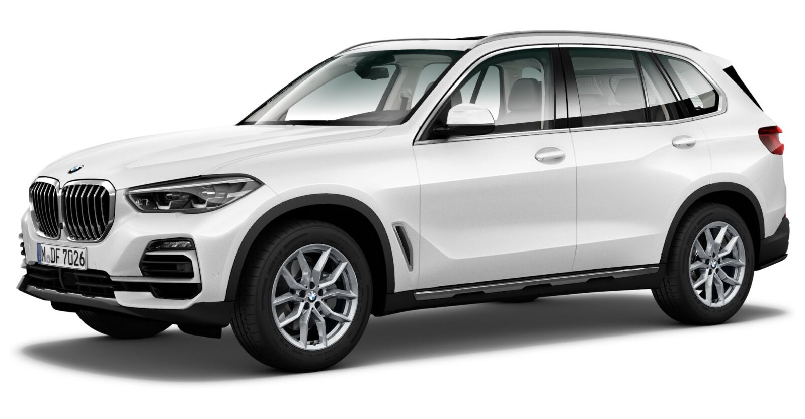 BMW BMW X in Weiß von vorne BMW BMW X in Weiß von vorne
