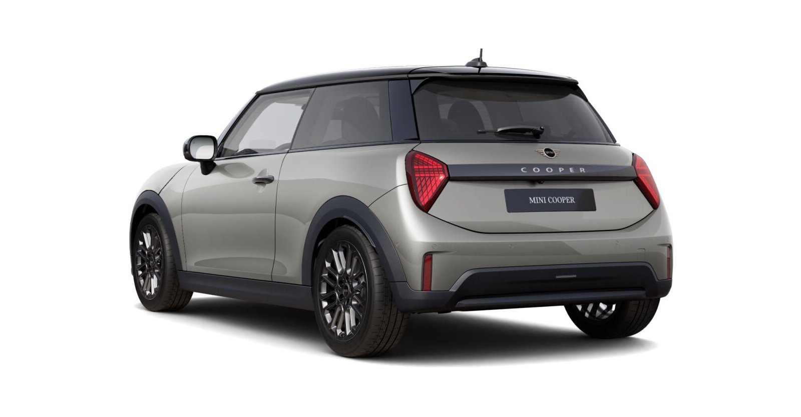 MINI MINI 3-Türer in Silber von hinten