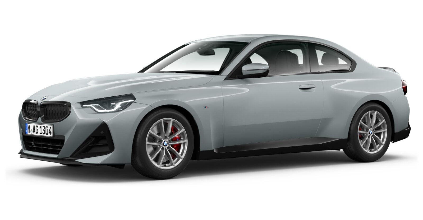 BMW BMW 2er in Grau von vorne
