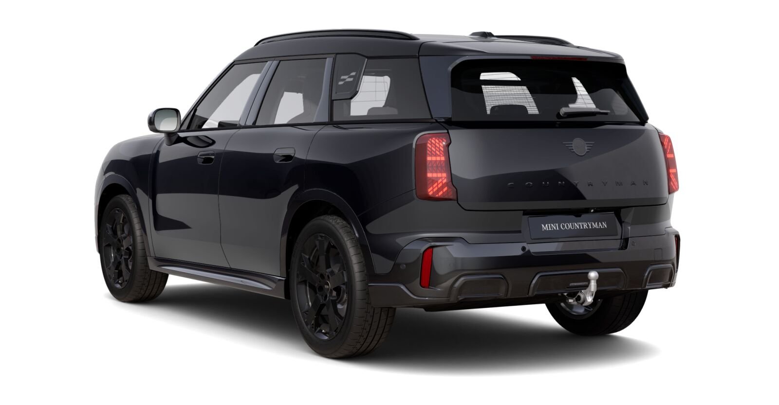 MINI MINI Countryman in Schwarz von hinten