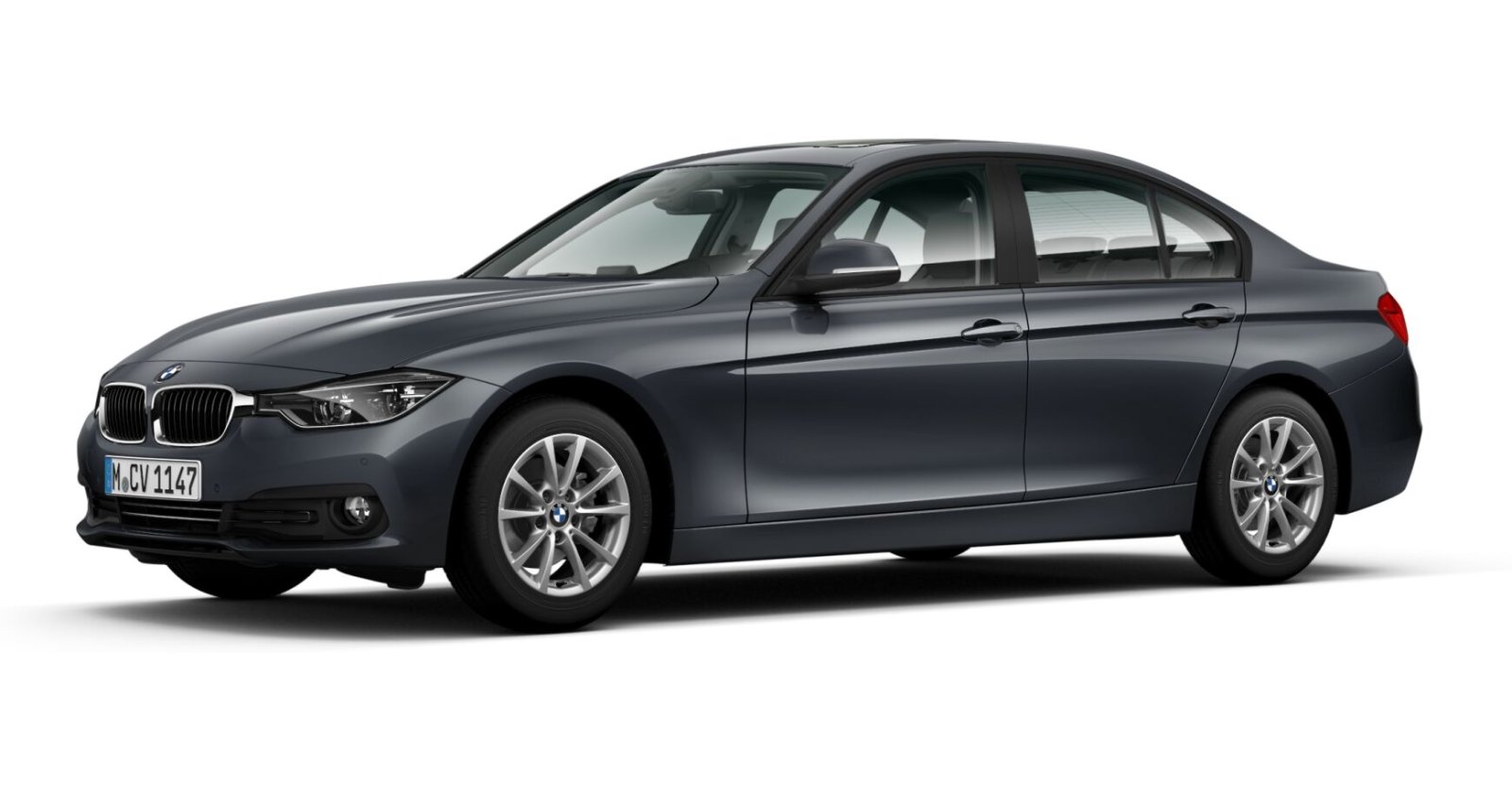 BMW BMW 3er in Grau von vorne BMW BMW 3er in Grau von vorne