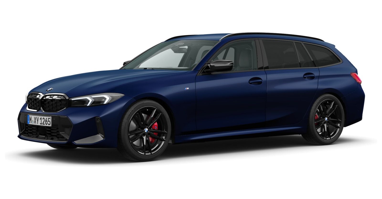 BMW BMW 3er in Blau von vorne