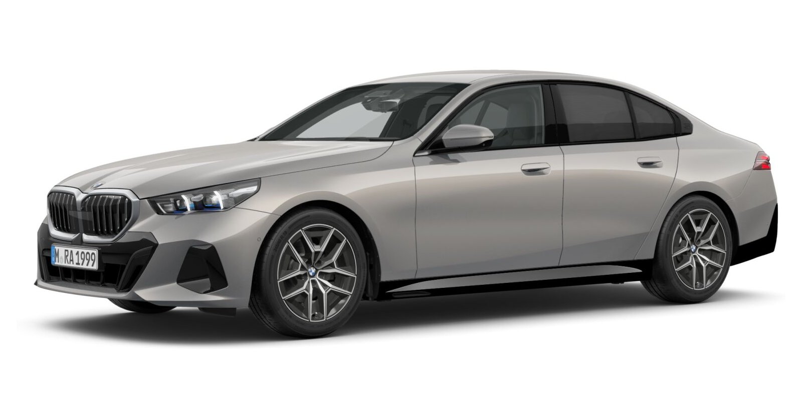 BMW BMW 5er in Grau von vorne BMW BMW 5er in Grau von vorne