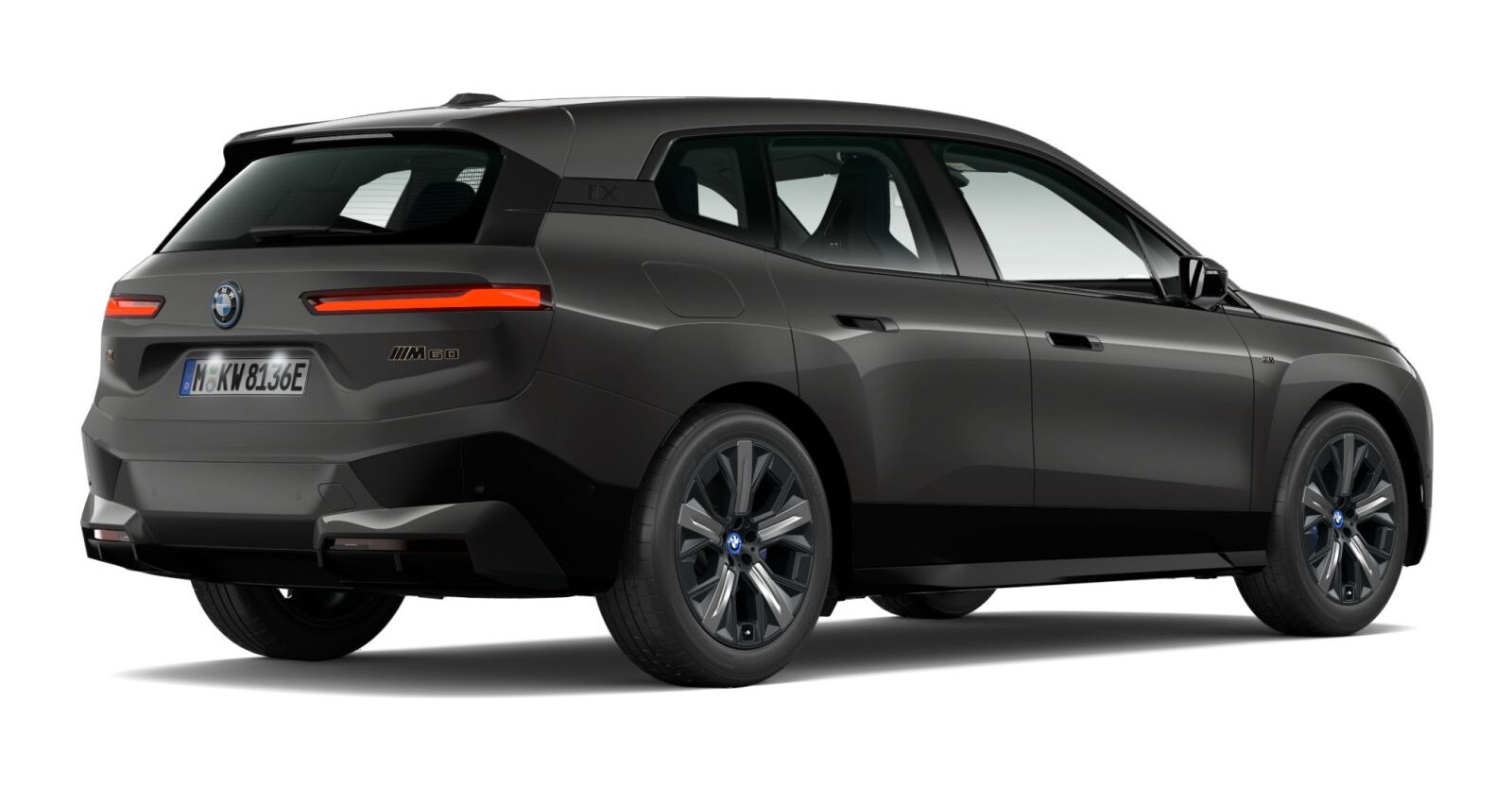 BMW BMW I in Grau von hinten BMW BMW I in Grau von hinten