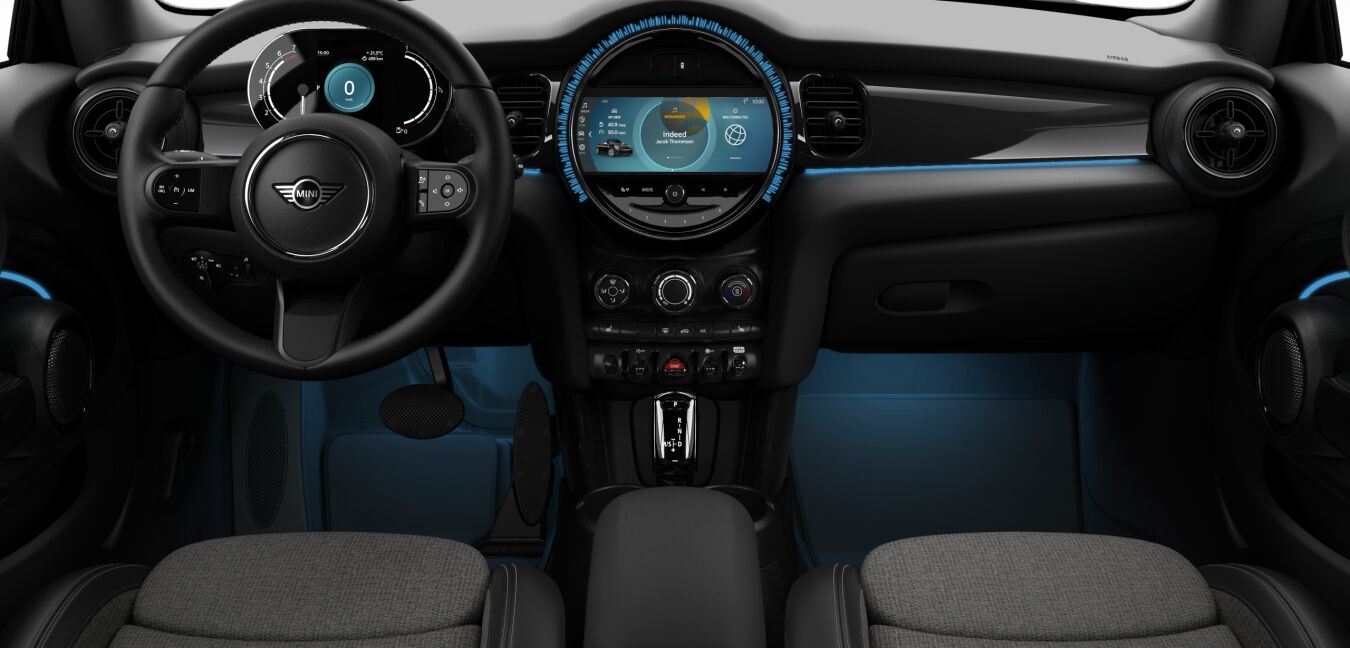 MINI MINI Cabrio im Innenraum von vorne