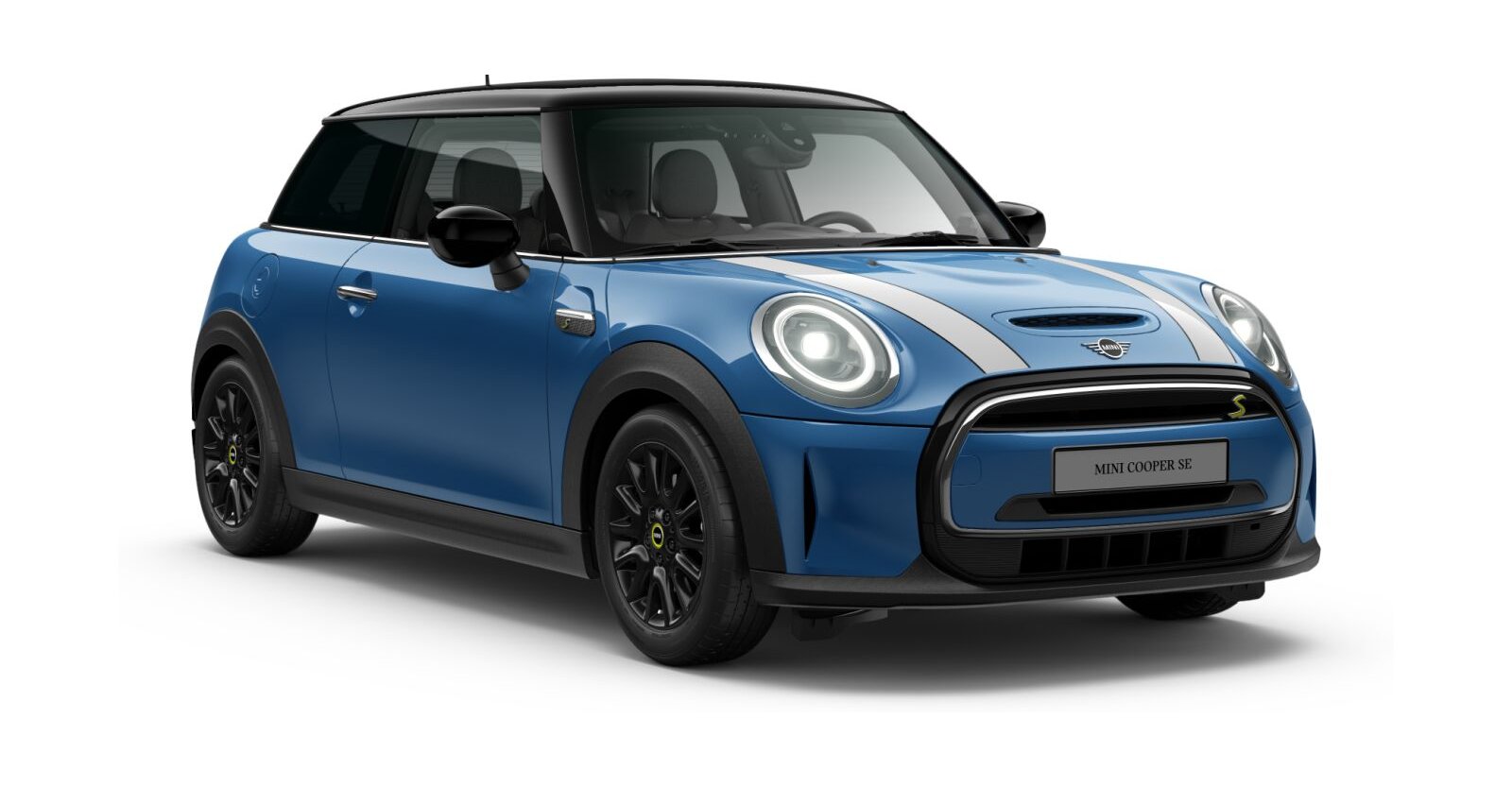 MINI MINI 3-Türer in Blau von vorne MINI MINI 3-Türer in Blau von vorne