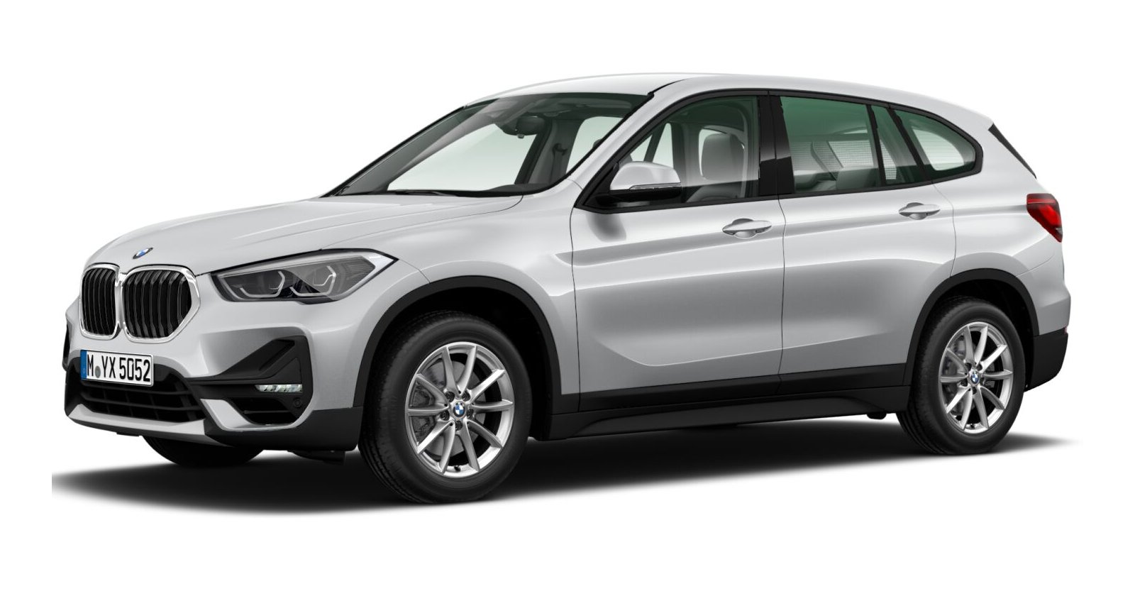 BMW BMW X in Silber von vorne