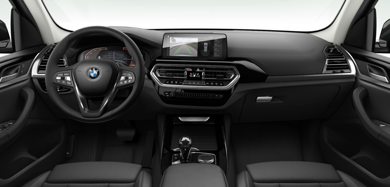 BMW BMW X im Innenraum von vorne