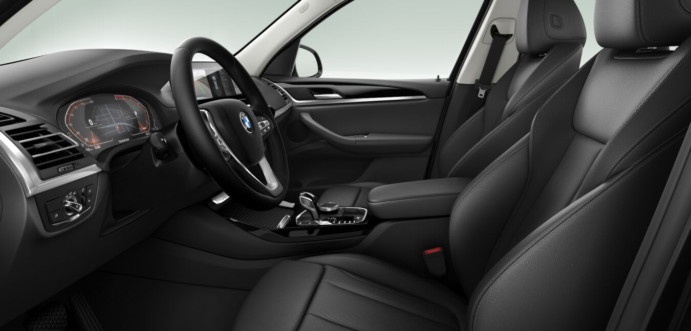 BMW BMW X im Innenraum seitlich