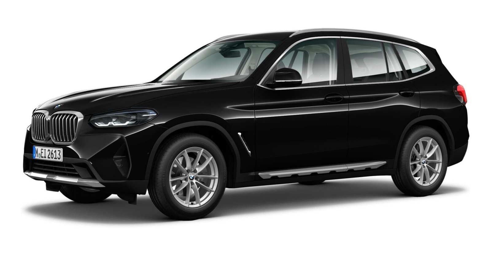 BMW BMW X in Schwarz von vorne