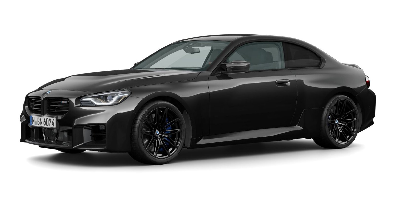 BMW BMW M in Schwarz von vorne