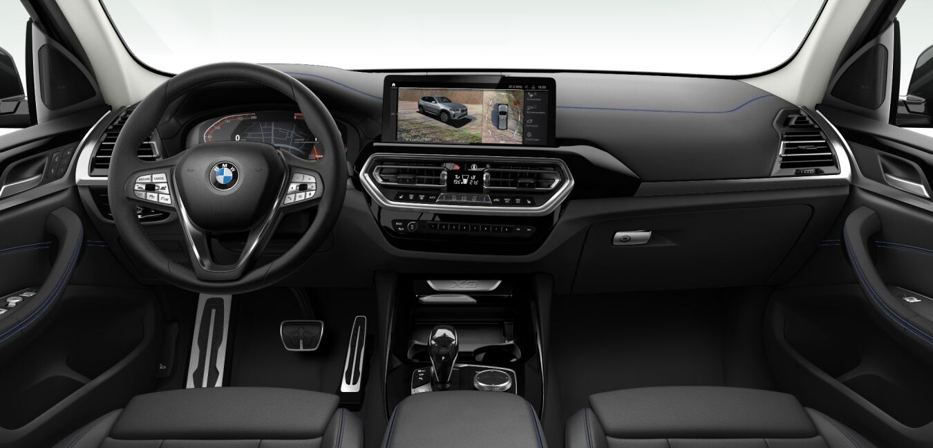 BMW BMW X im Innenraum von vorne