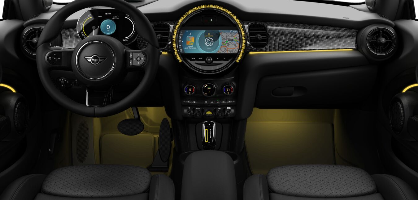 MINI MINI 3-Türer im Innenraum von vorne MINI MINI 3-Türer im Innenraum von vorne