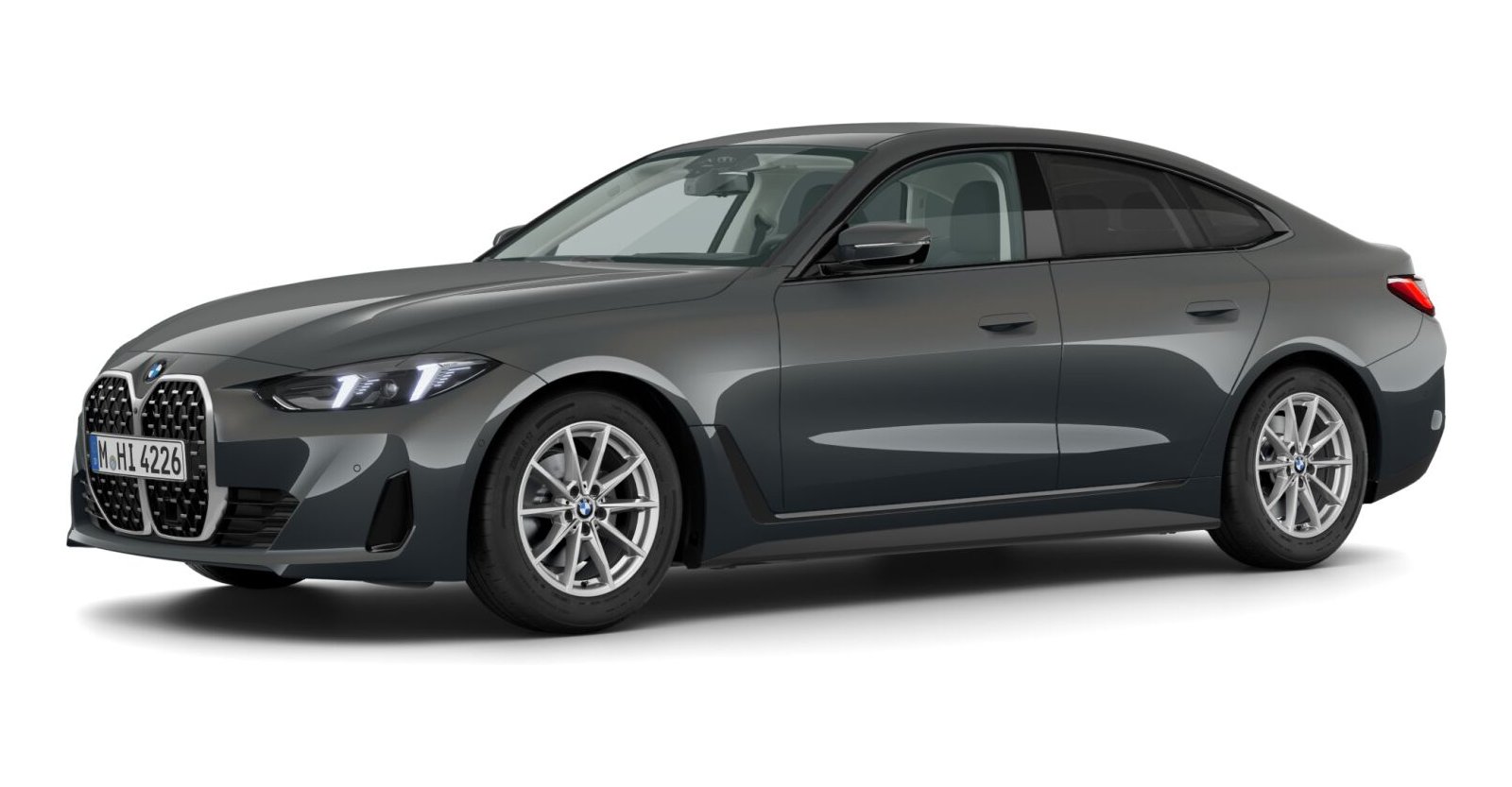 BMW BMW 4er in Grau von vorne