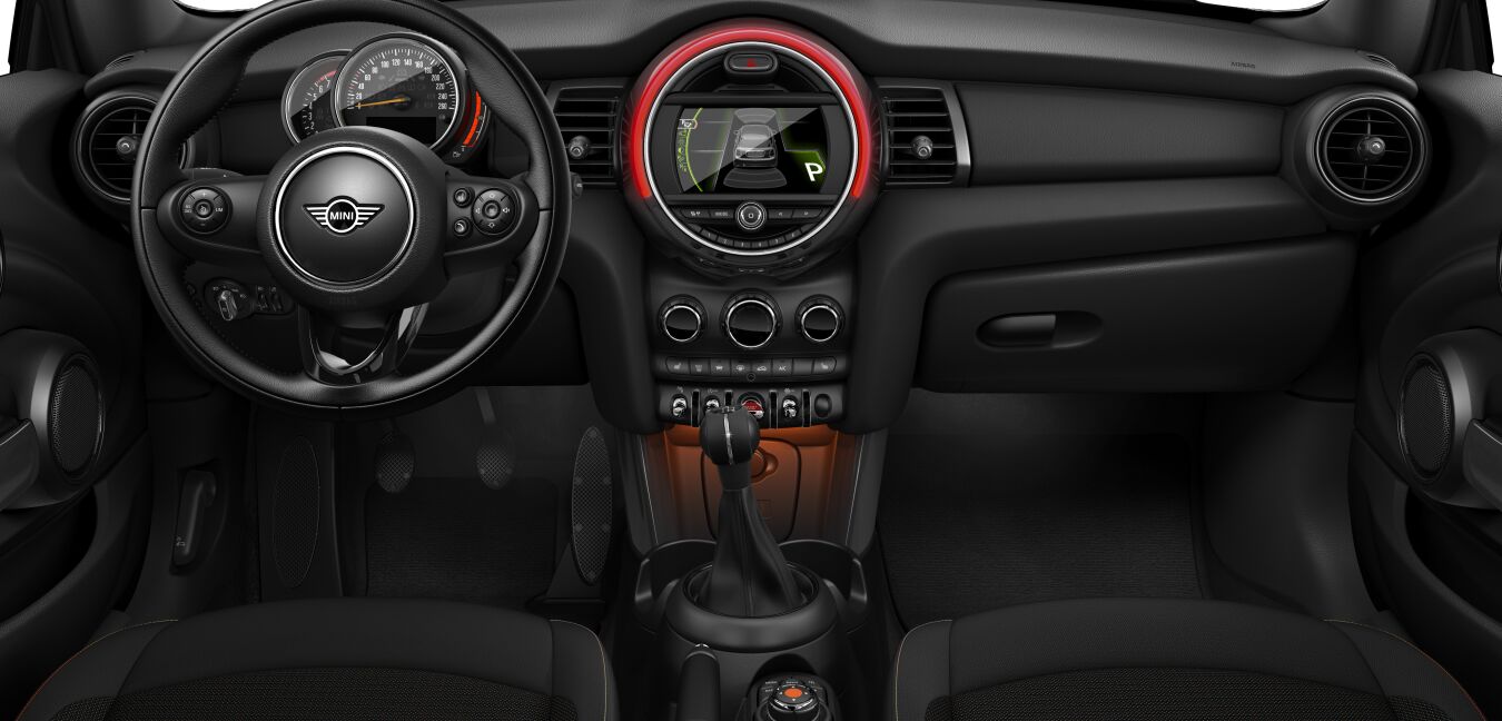 MINI MINI 3-Türer im Innenraum von vorne
