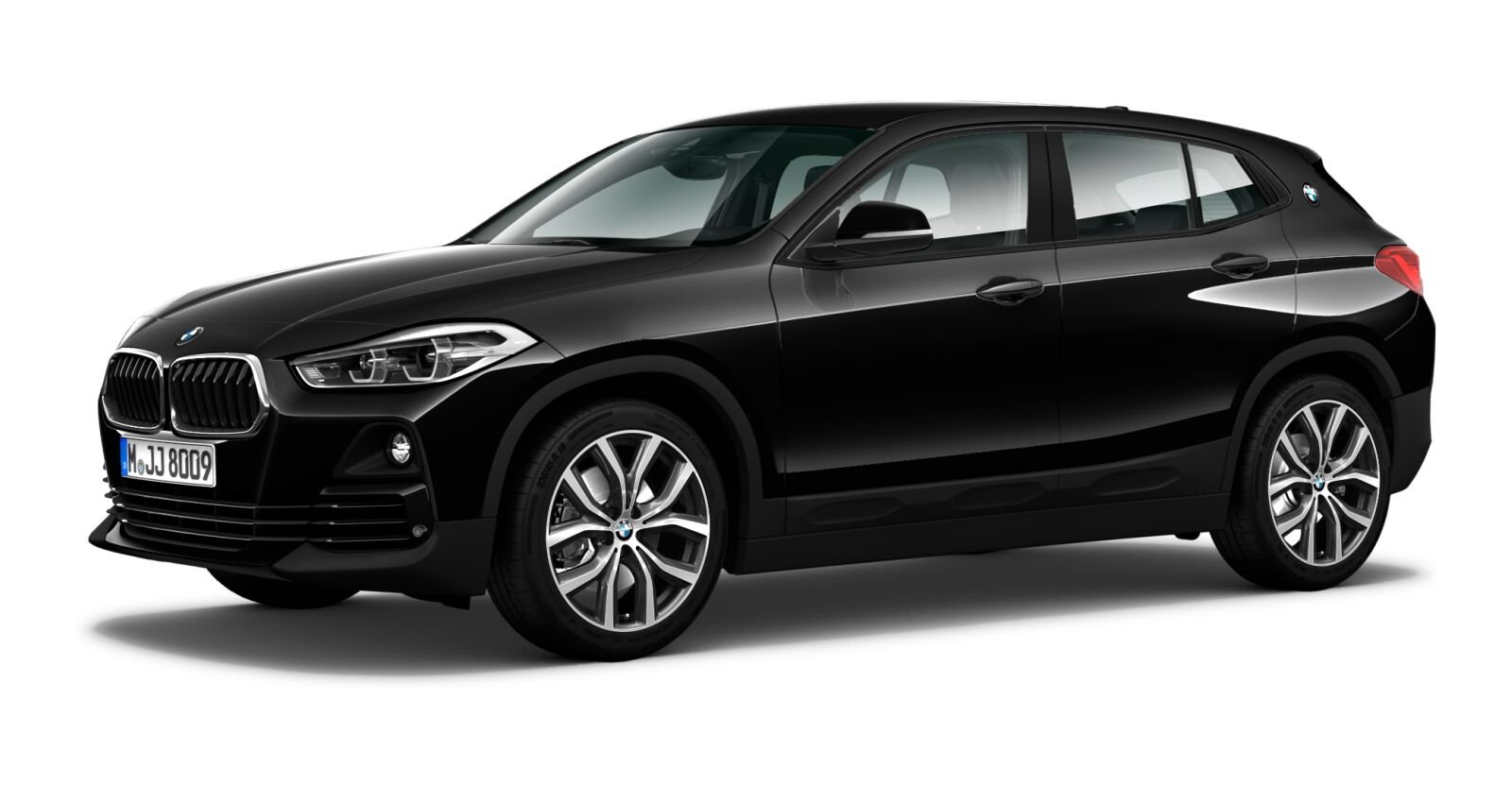 BMW BMW X in Schwarz von vorne BMW BMW X in Schwarz von vorne
