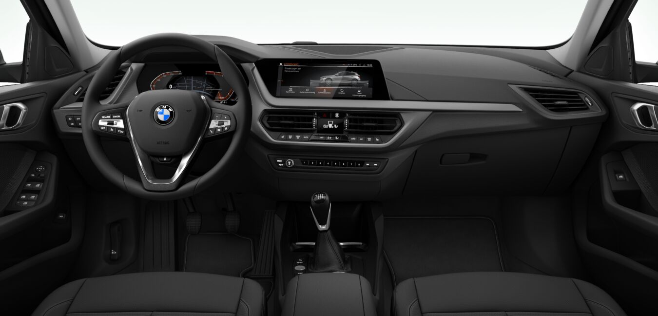 BMW BMW 1er im Innenraum von vorne