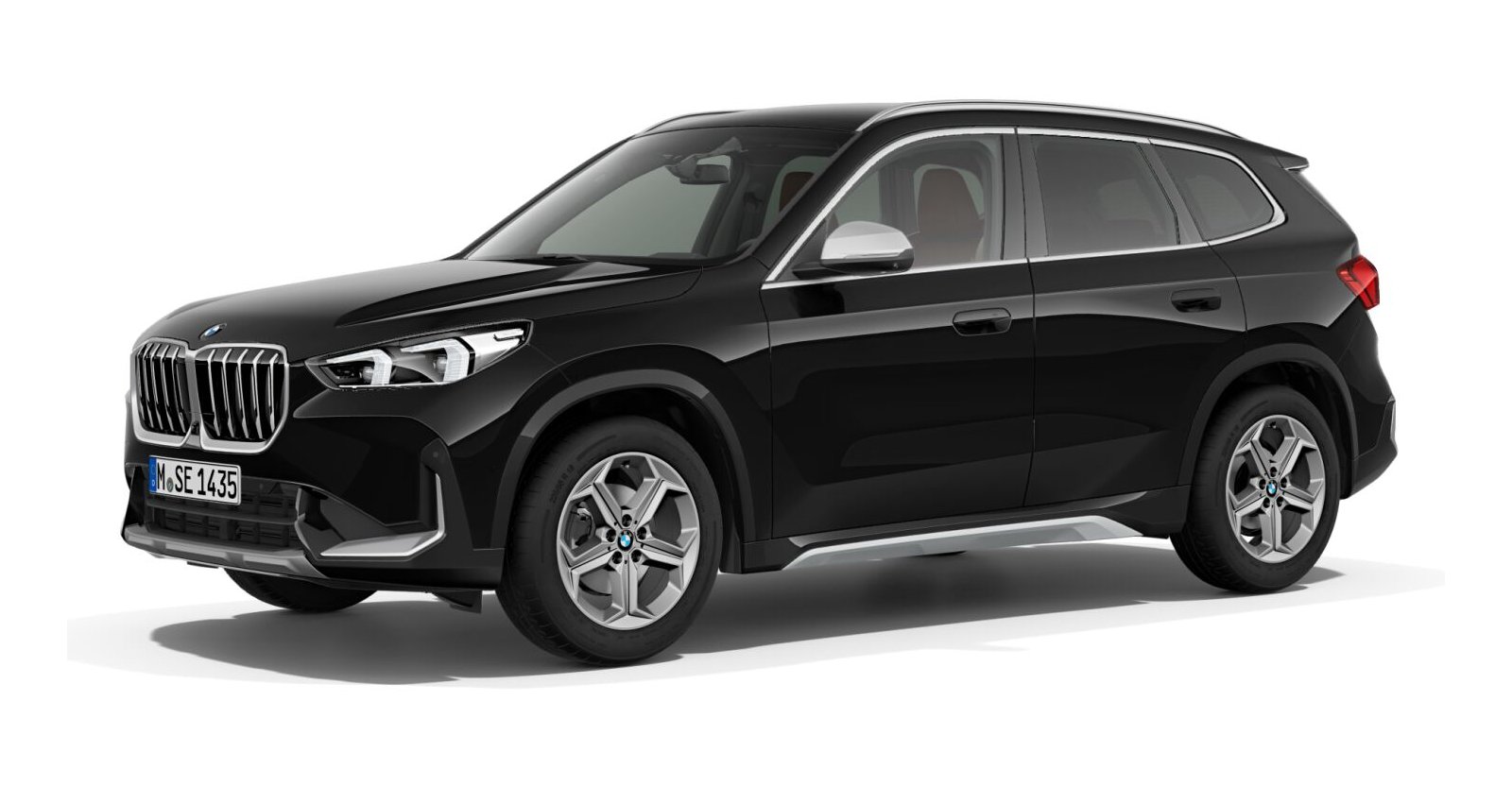 BMW BMW X in Schwarz von vorne
