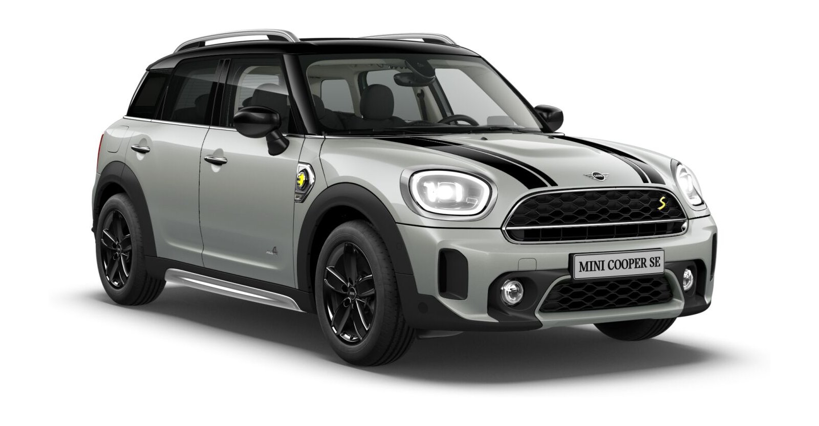 MINI MINI Countryman in Silber von vorne