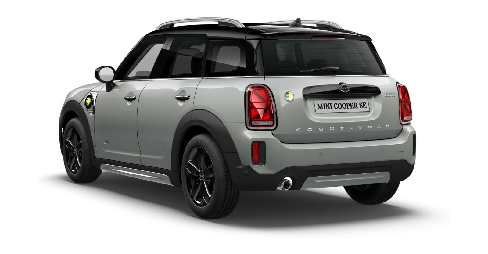 MINI MINI Countryman in Silber von hinten