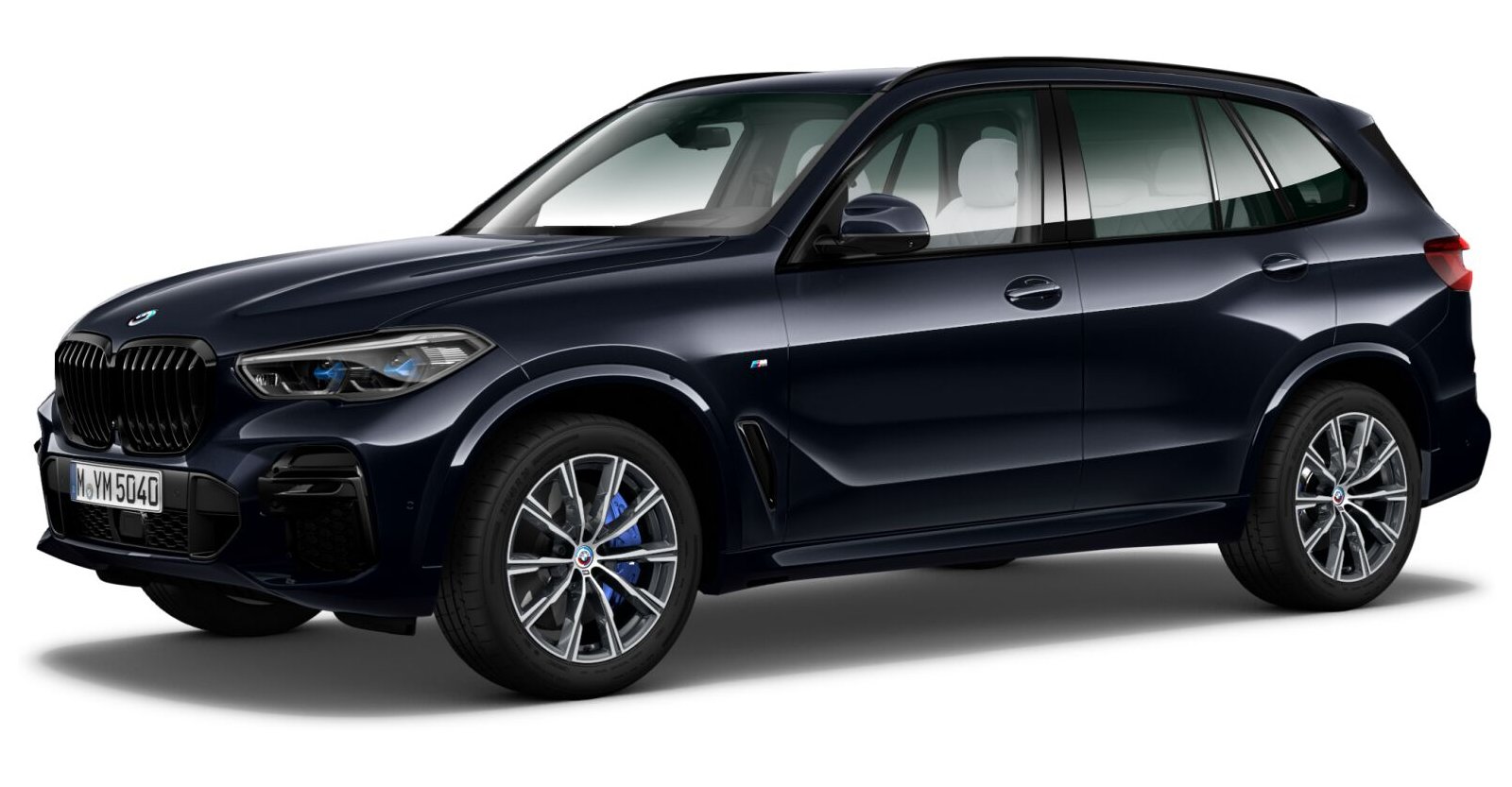 BMW BMW X in Schwarz von vorne