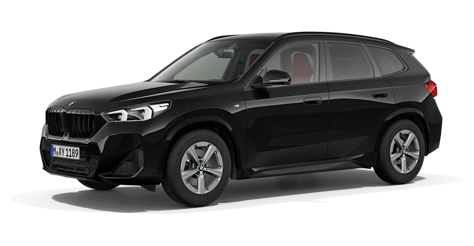 BMW BMW X in Schwarz von vorne