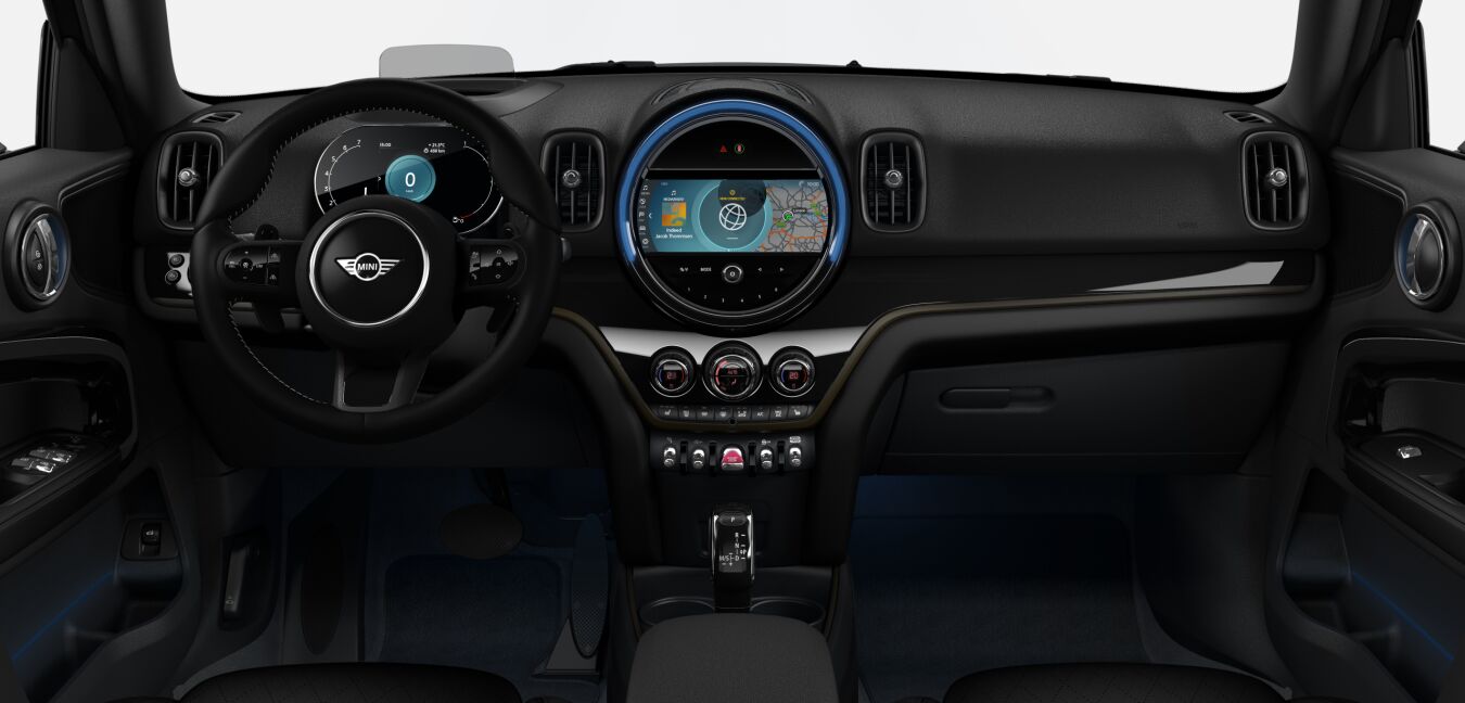 MINI MINI Countryman im Innenraum von vorne