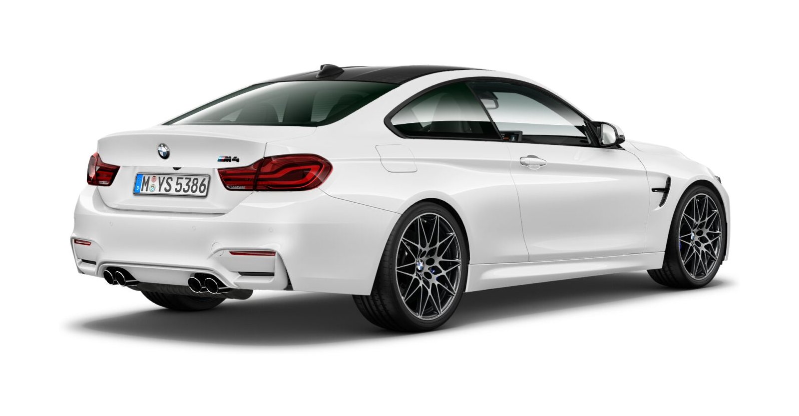 BMW BMW M in Weiß von hinten