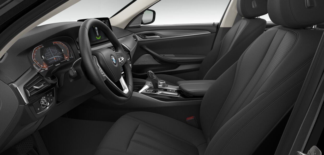 BMW BMW 5er im Innenraum seitlich