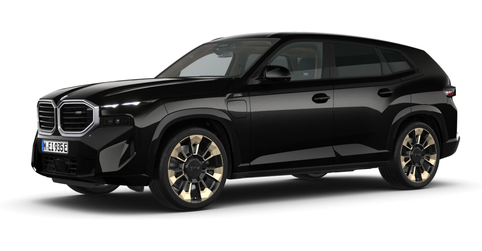 BMW BMW M in Schwarz von vorne BMW BMW M in Schwarz von vorne