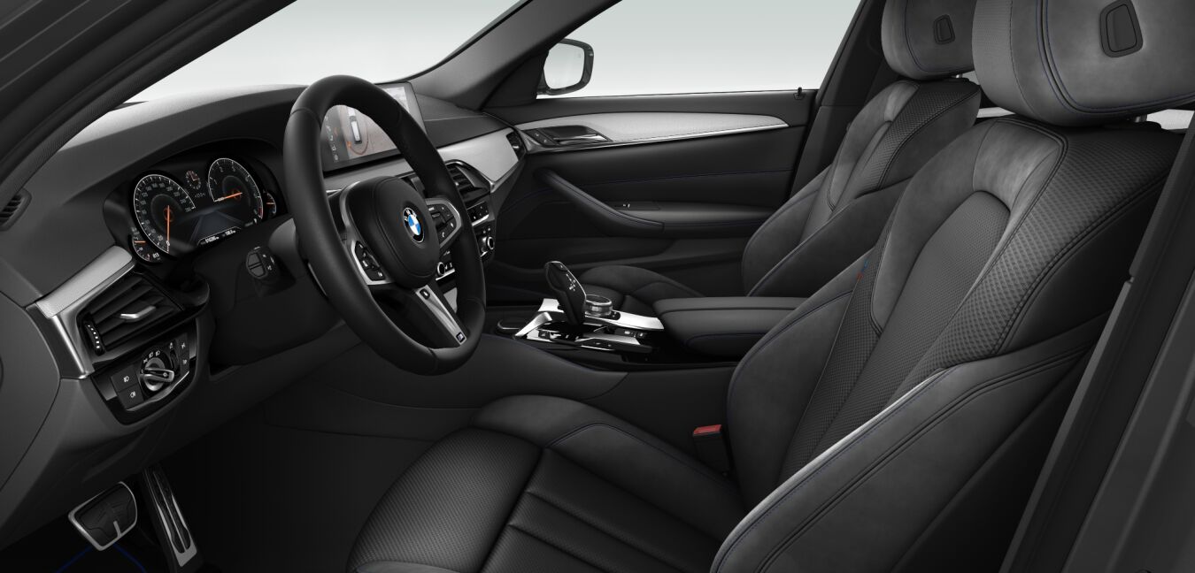 BMW BMW 5er im Innenraum seitlich