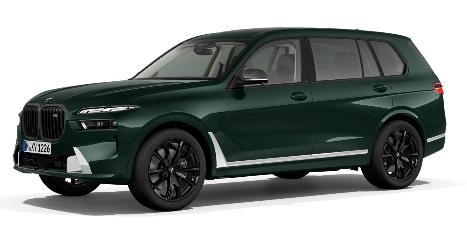 BMW X7 M60i xDrive in Individual von vorne BMW X7 M60i xDrive in Individual von vorne