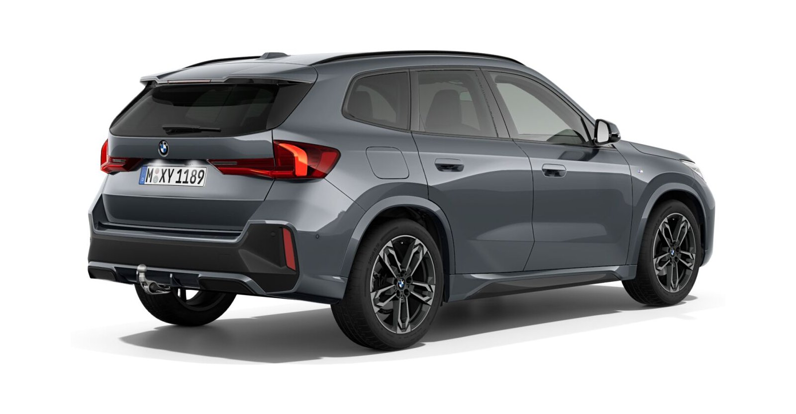 BMW BMW X in Grau von hinten BMW BMW X in Grau von hinten