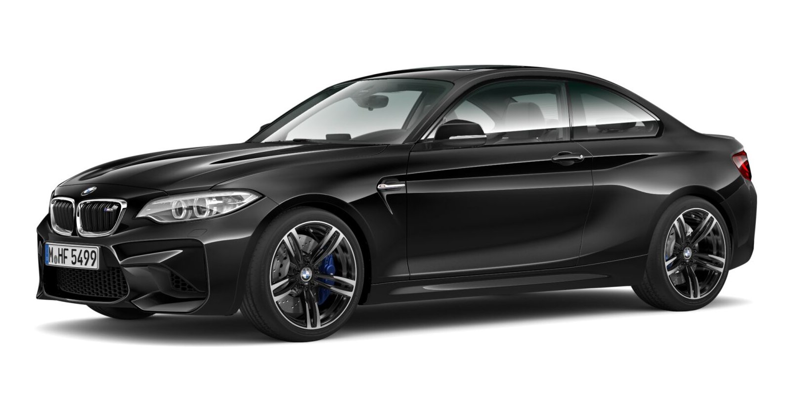 BMW BMW M in Schwarz von vorne BMW BMW M in Schwarz von vorne