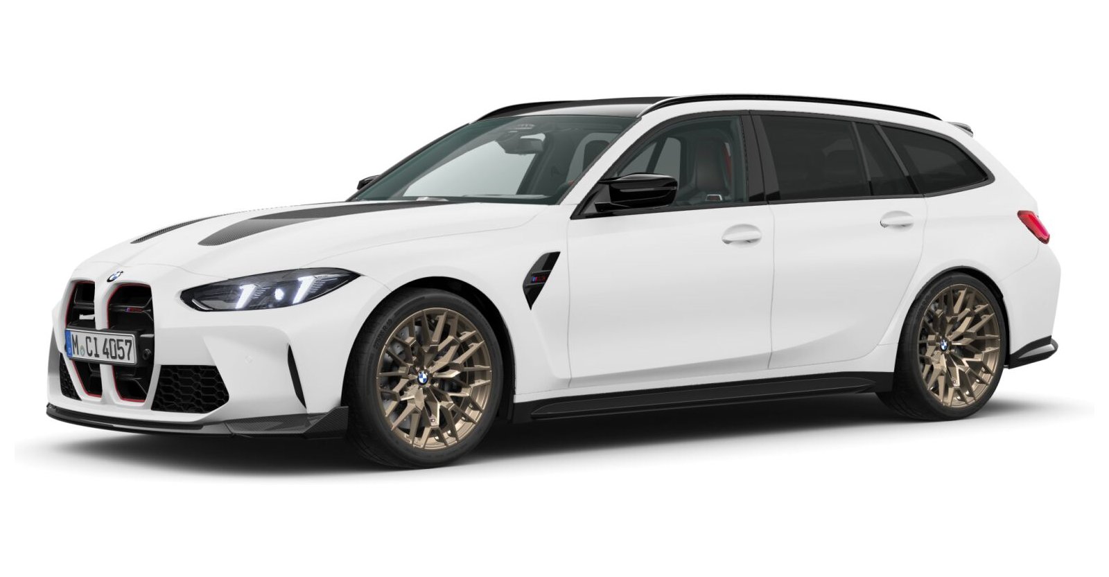BMW M3 CS Touring in Individual von vorne BMW M3 CS Touring in Individual von vorne