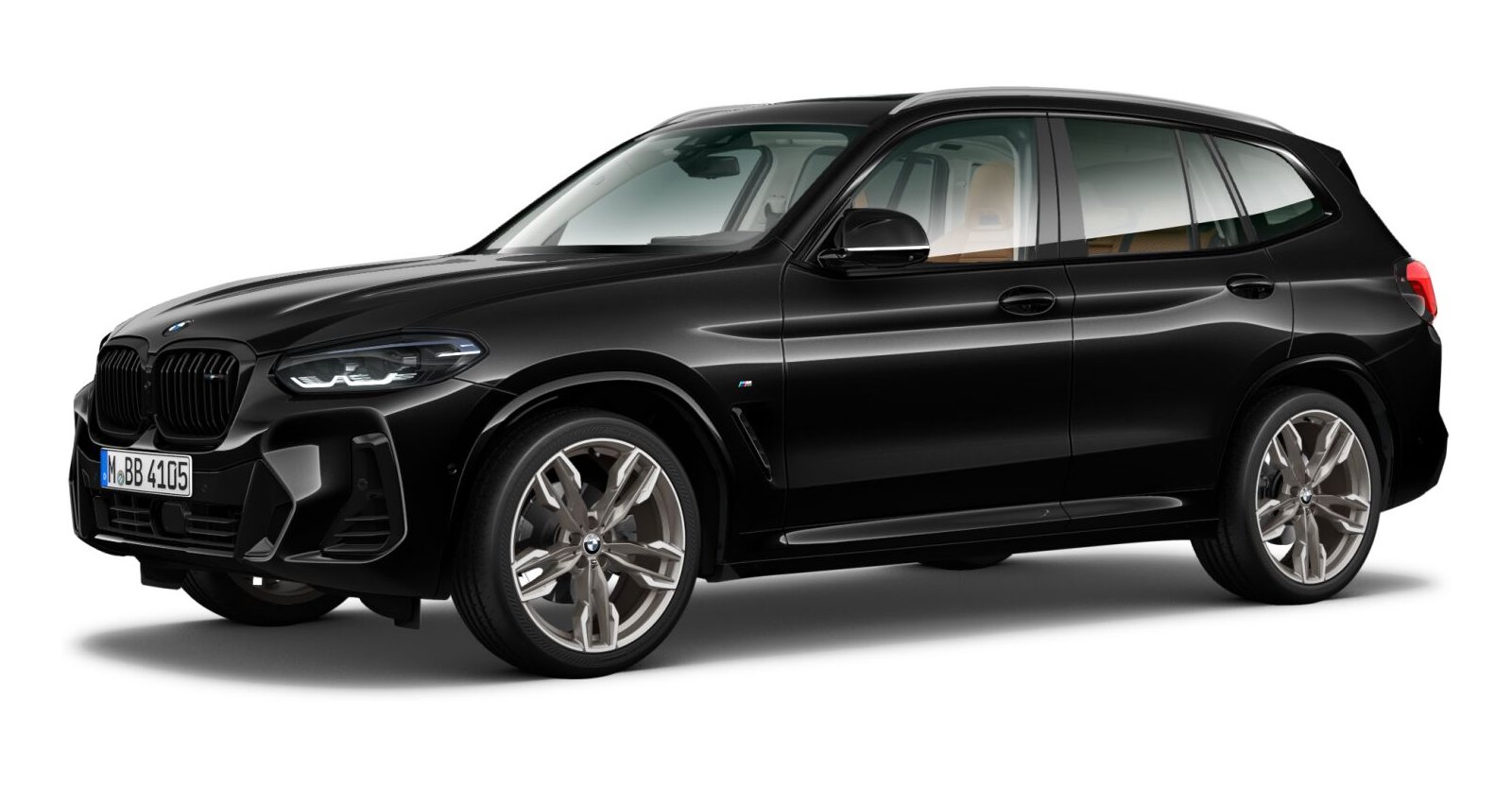 BMW BMW X in Schwarz von vorne BMW BMW X in Schwarz von vorne