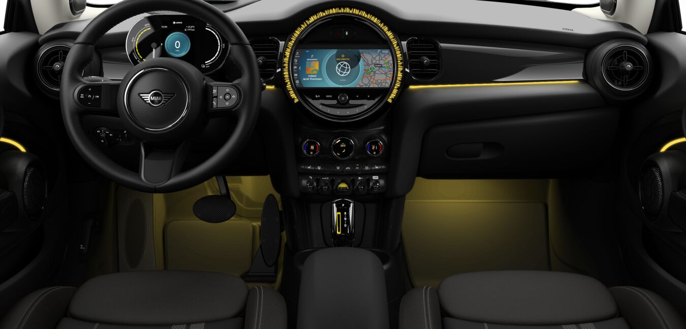 MINI MINI 3-Türer im Innenraum von vorne