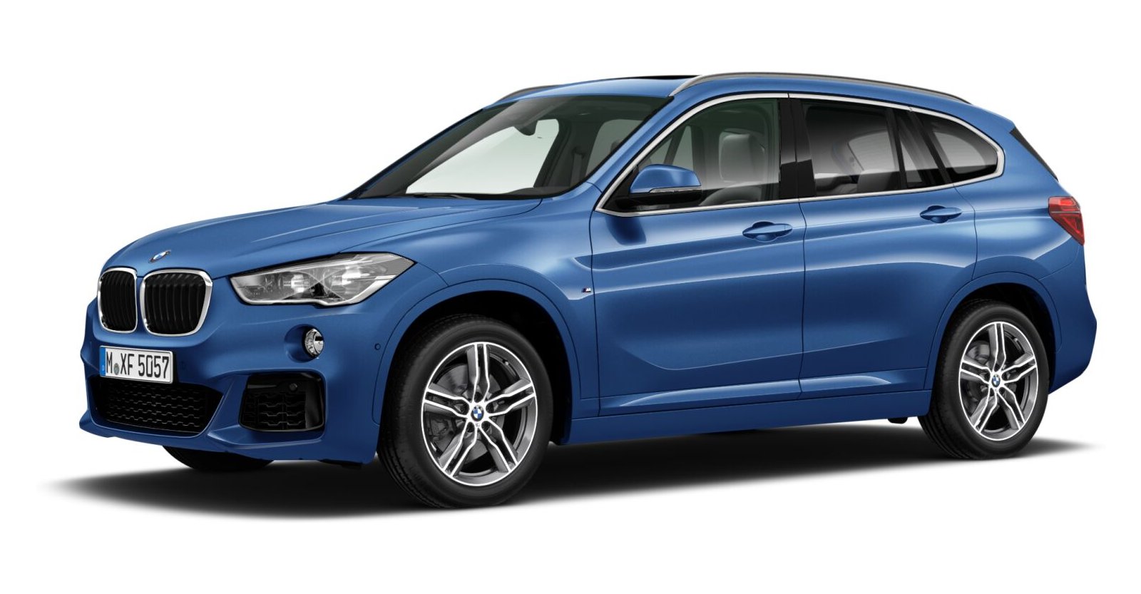 BMW BMW X in Blau von vorne