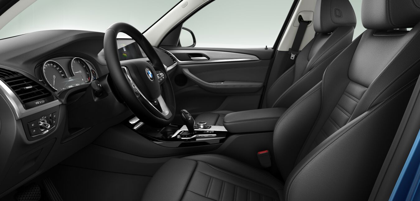 BMW BMW X im Innenraum seitlich