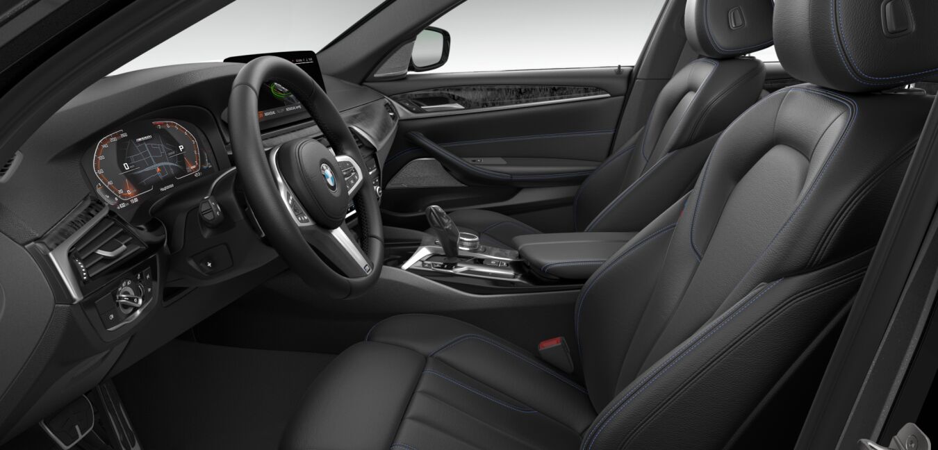 BMW BMW 5er im Innenraum seitlich