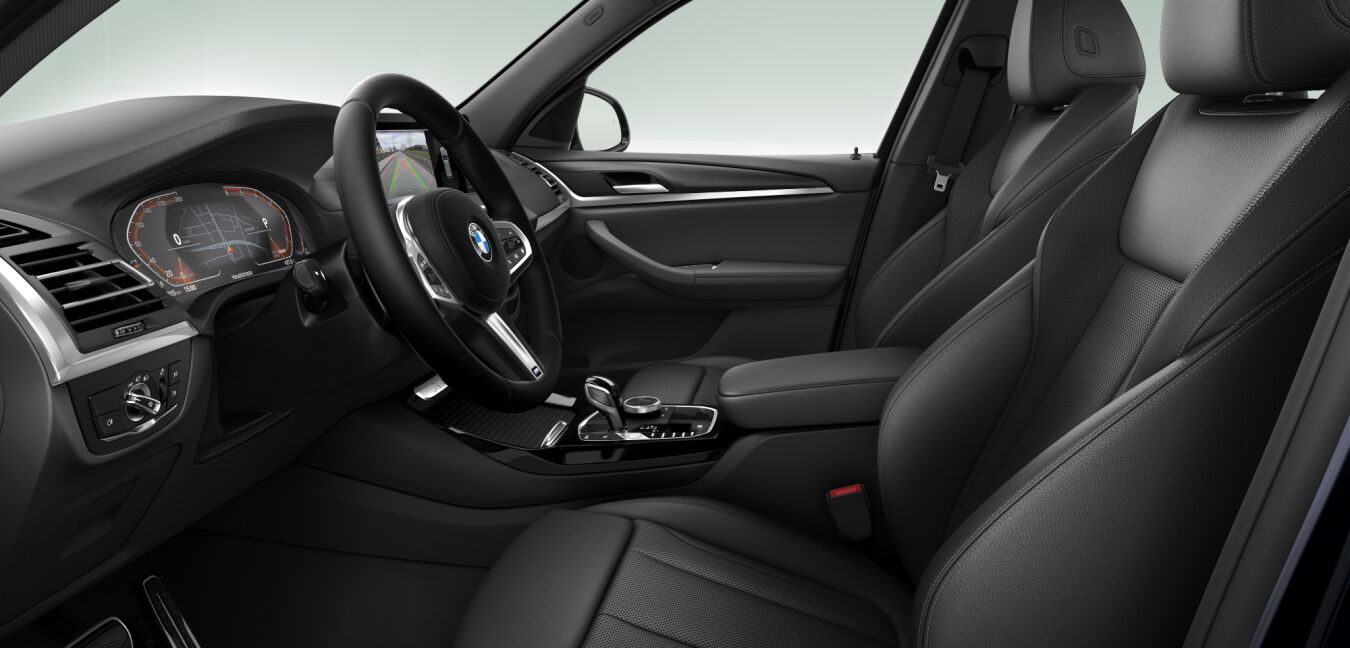 BMW BMW X im Innenraum seitlich