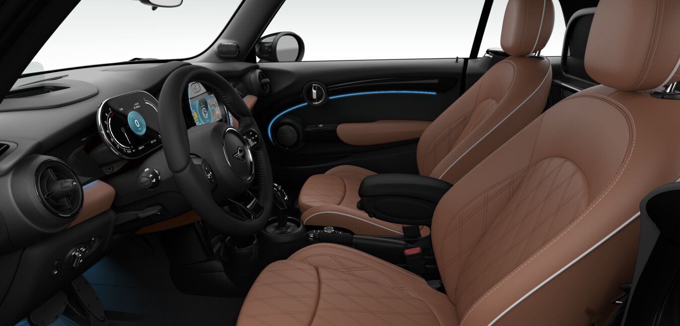 MINI MINI Cabrio im Innenraum seitlich MINI MINI Cabrio im Innenraum seitlich