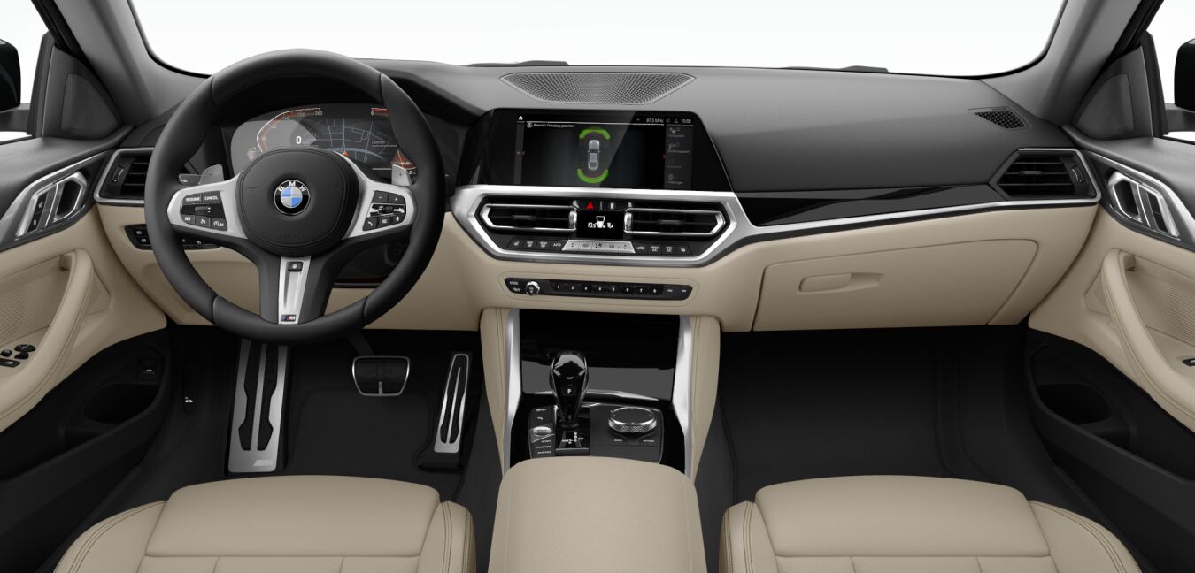 BMW BMW 4er im Innenraum von vorne BMW BMW 4er im Innenraum von vorne