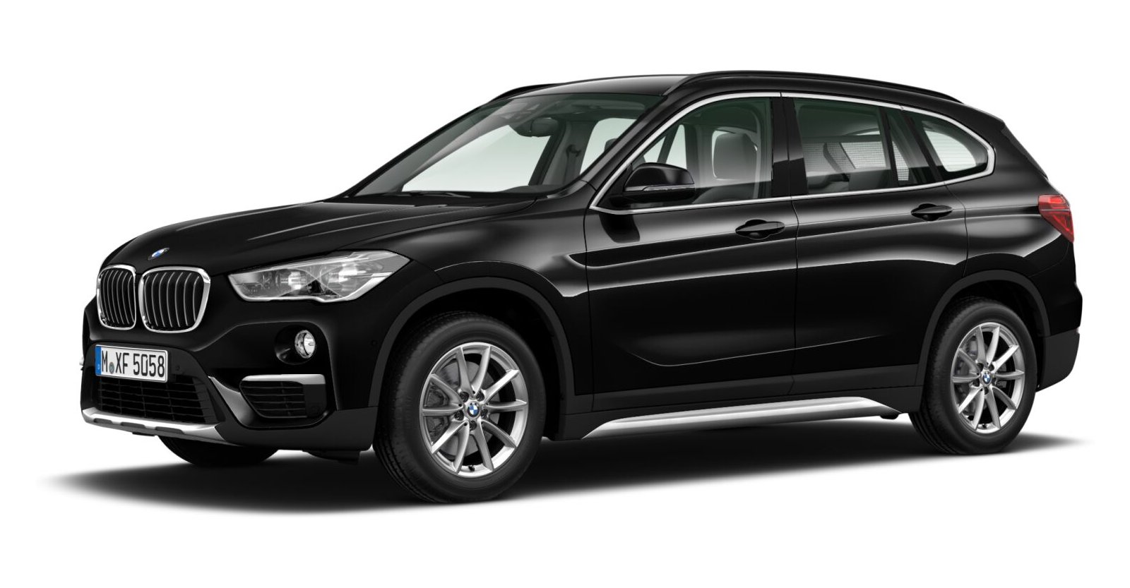 BMW BMW X in Schwarz von vorne BMW BMW X in Schwarz von vorne