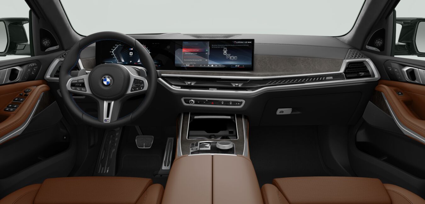 BMW BMW X im Innenraum von vorne