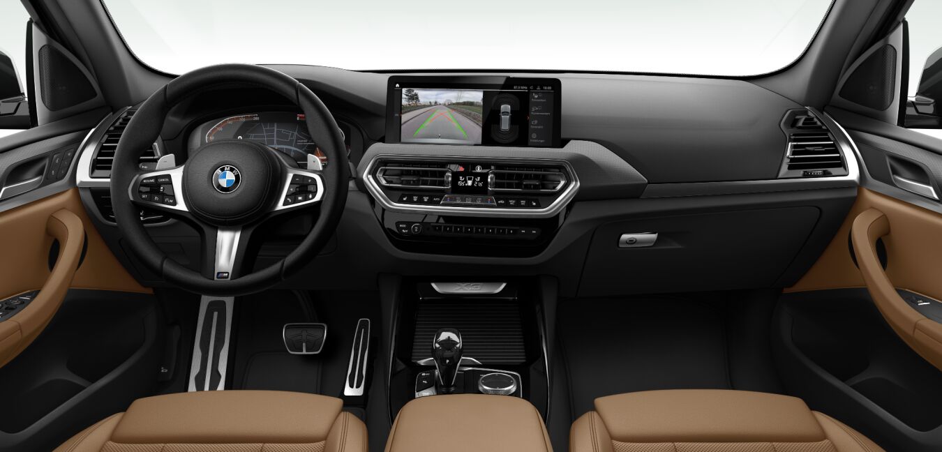 BMW BMW X im Innenraum von vorne